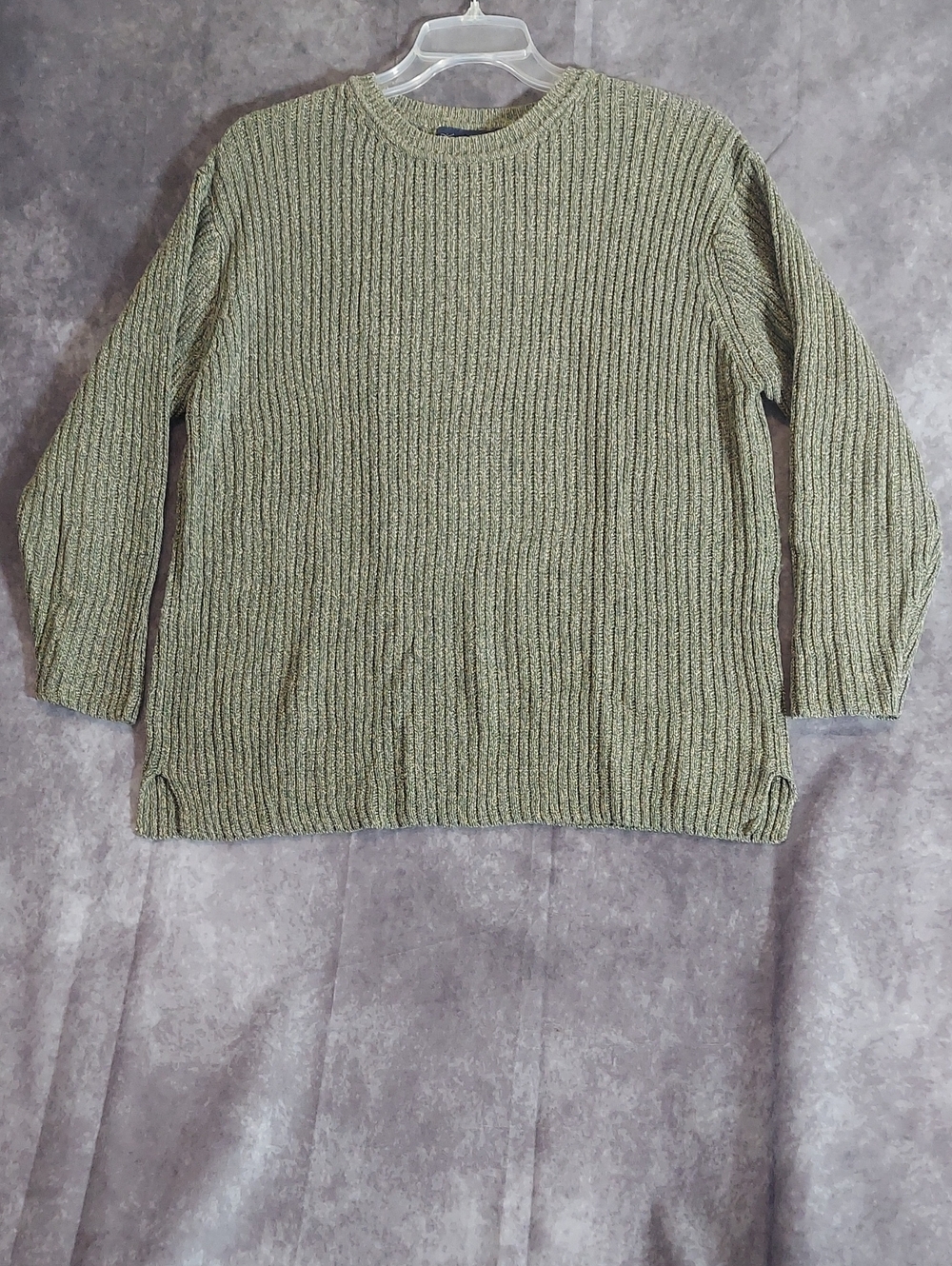 Kim Rogers Women's Ribbed Crewneck Sweater Size XL - UVGC - Picture 2 of 7